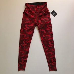 Birdiebee Red Camo High Rise Leggings XS